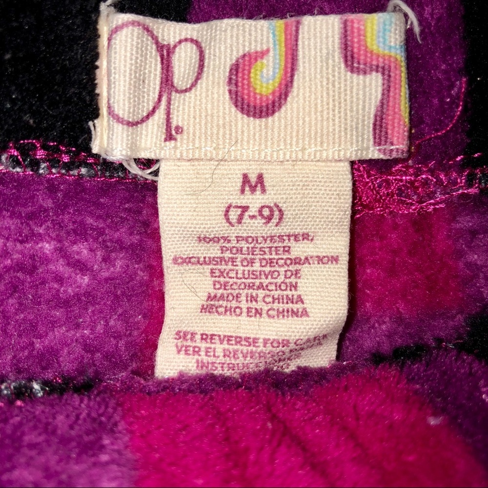 OP Cozy Fuzzy Lounge PJ Shorts | Set of 2 Sz 7-9 - Picture 6 of 7